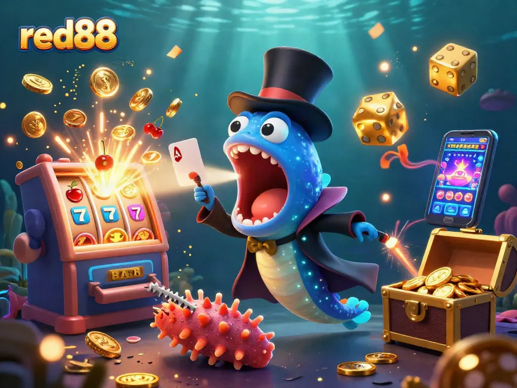 Experience the excitement of red88 with dazzling slot machines and magical underwater characters.