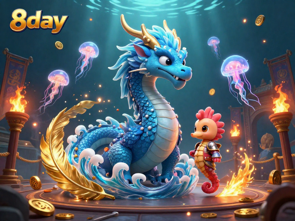 Experience exhilarating gaming at 8day with a vibrant underwater casino adventure