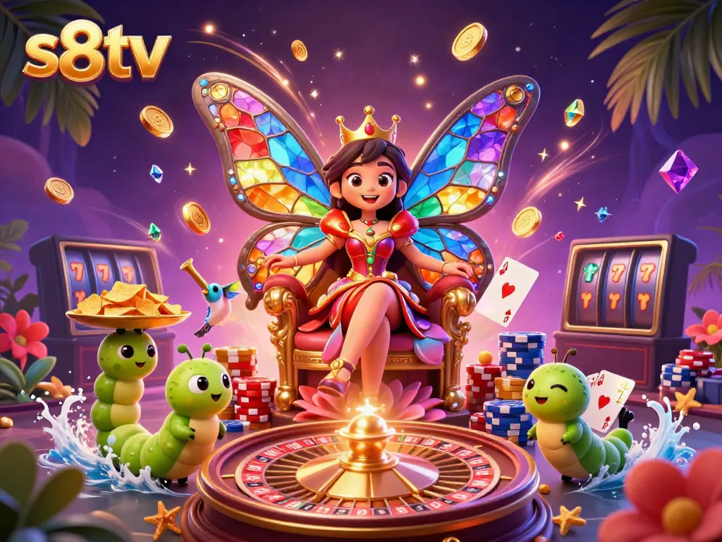 Experience the excitement of winning at s8tv with a dazzling 3D casino adventure.